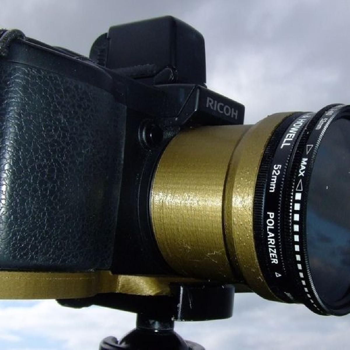 Adaptador de Filtro de 52mm para Ricoh GX200