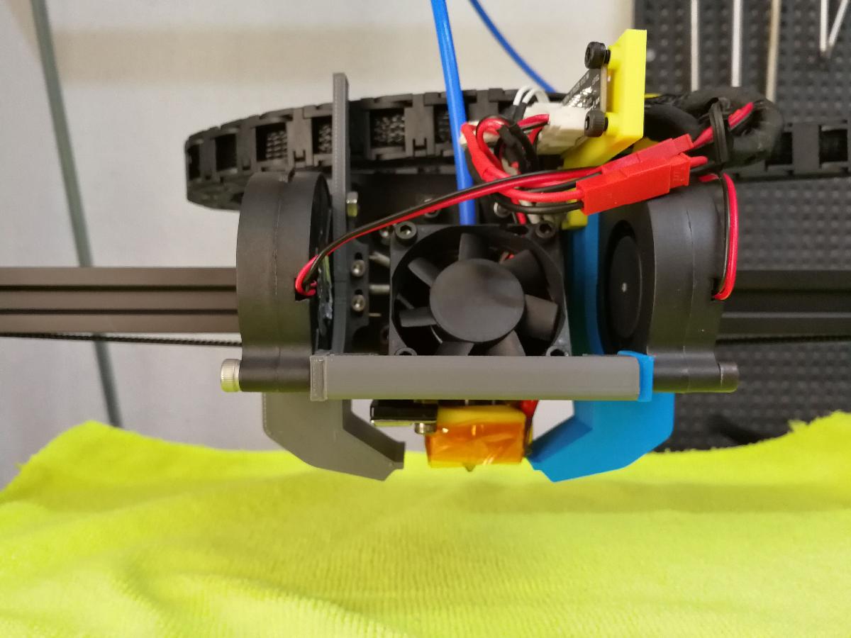 Duplo ventilador 5015 Anycubic Chiron para mk8 E3d V5 V6