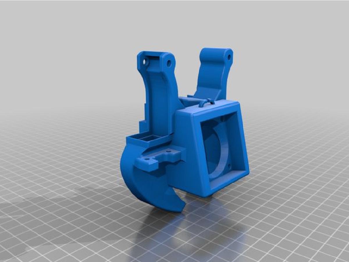 O Protetor de Ventilador Dual 5015 para a Ender 3 V2 Neo