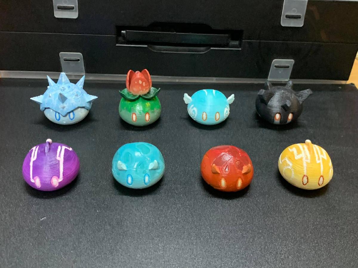 Genshin Slimes de Impacto