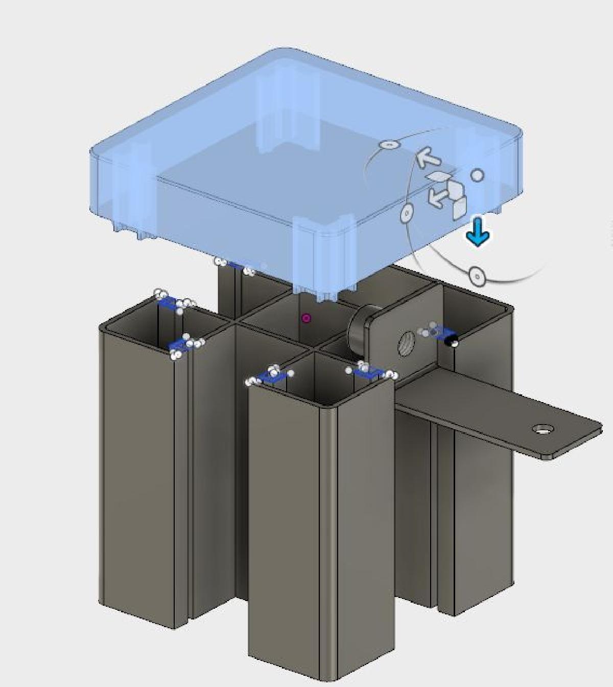 Chapeu de poste Castorama Neva