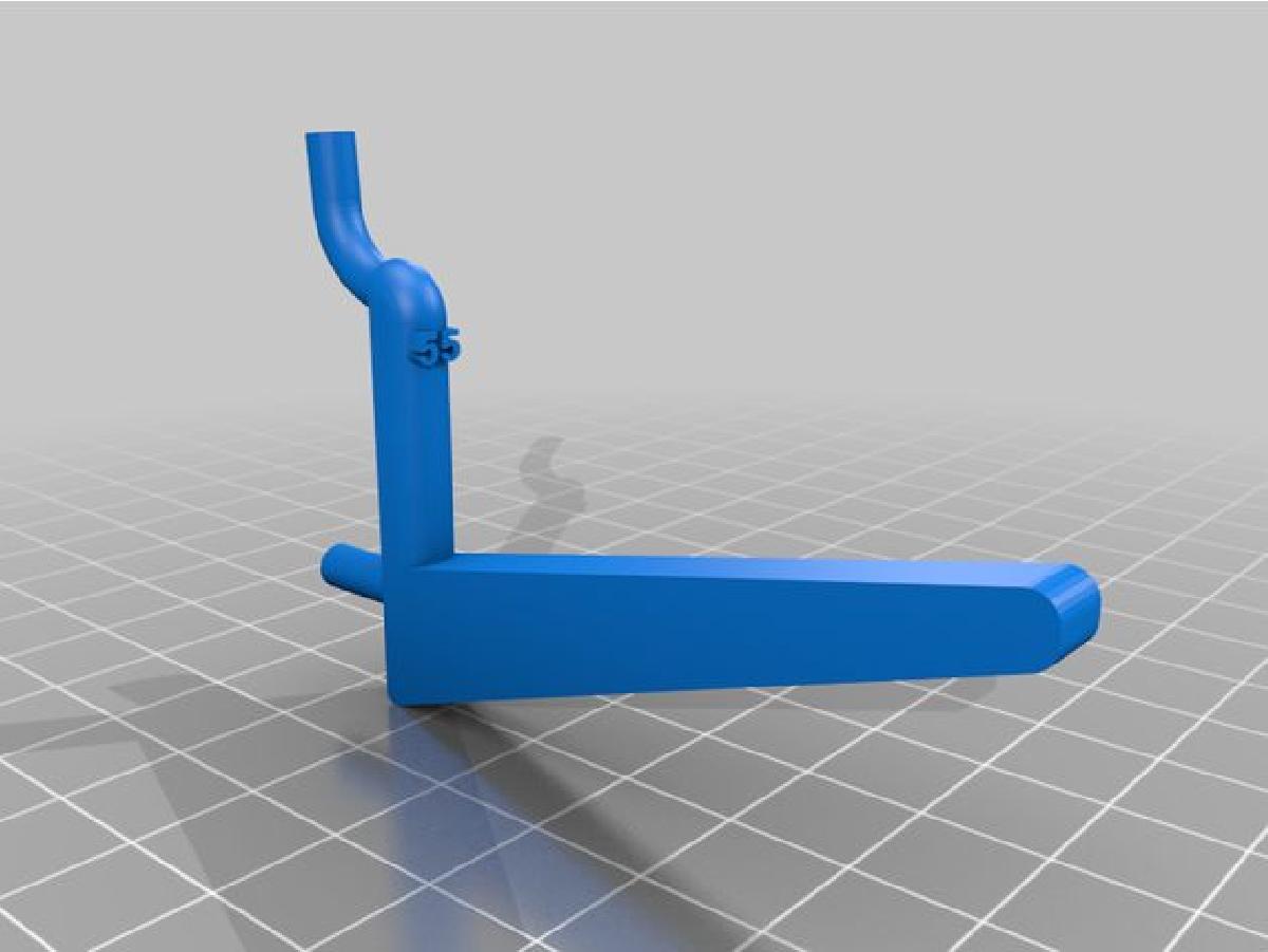 Gancho para painel de perfuracao D=4mm