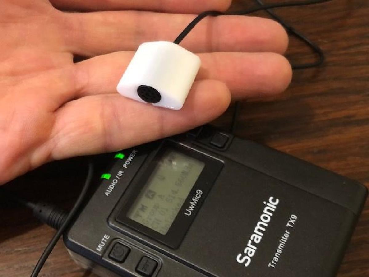 MiniMount para microfone de 8mm