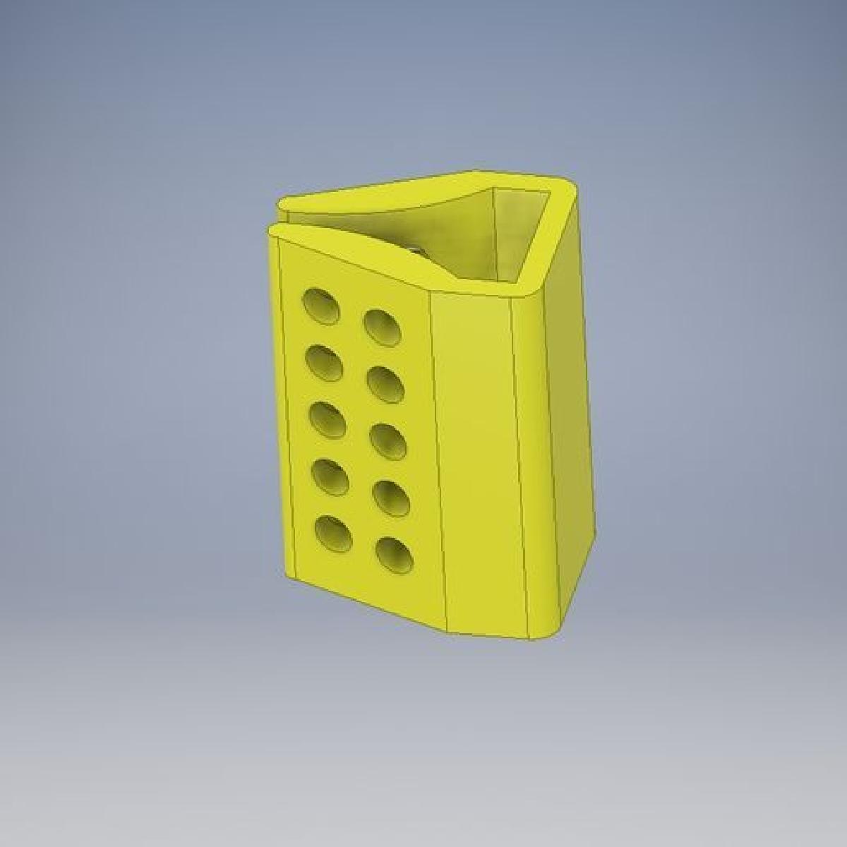 escova de dente com cerdas retas