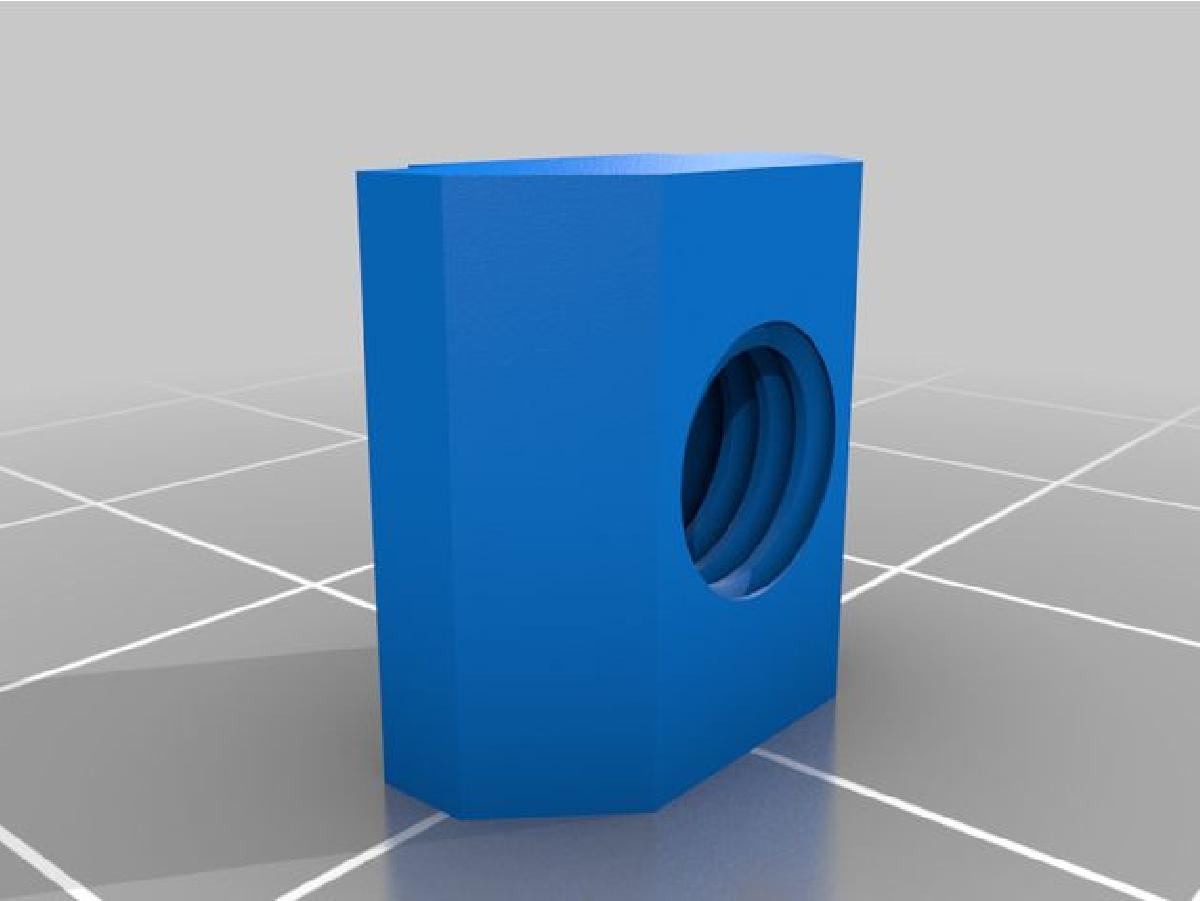 Carrinho rosca M5 estrutura Ender 3