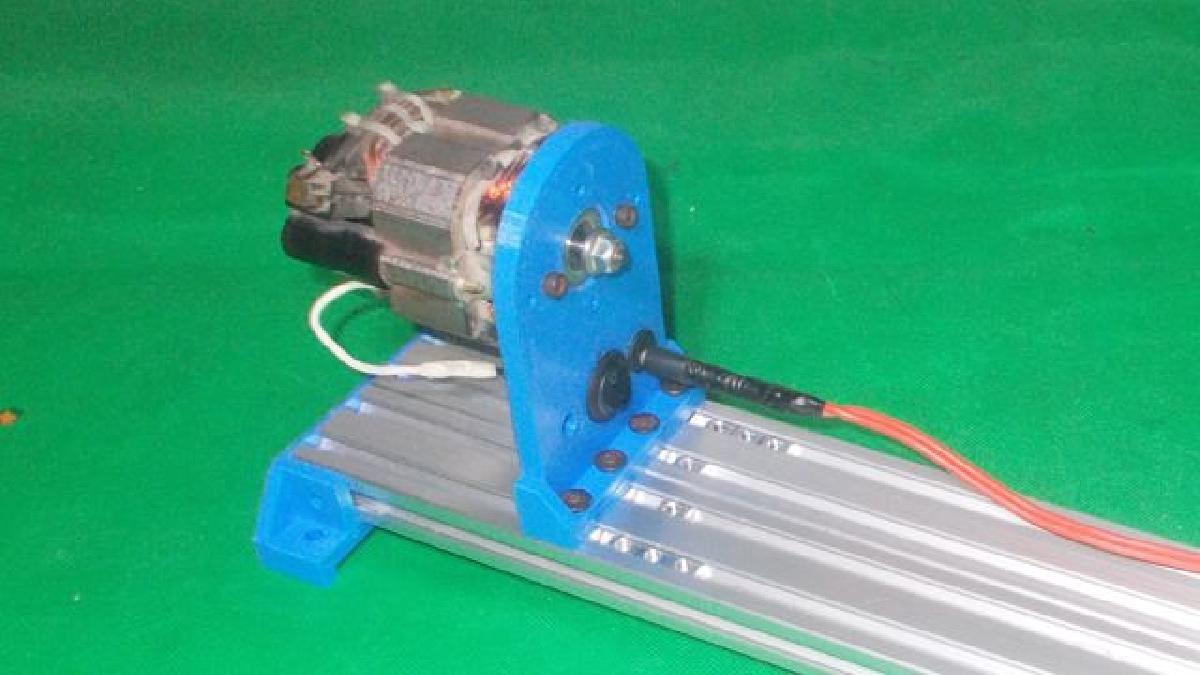 Suporte em L caseiro para montagem, conector de painel femea para jack de fonte de alimentacao, adaptador de plugue DC.
