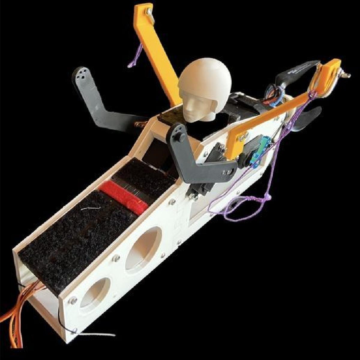 RC Parapente   Liegegurt