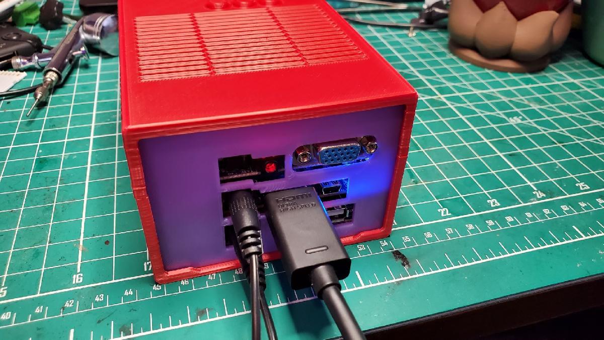MiSTer Remix da Base do Case com suporte a Hub USB