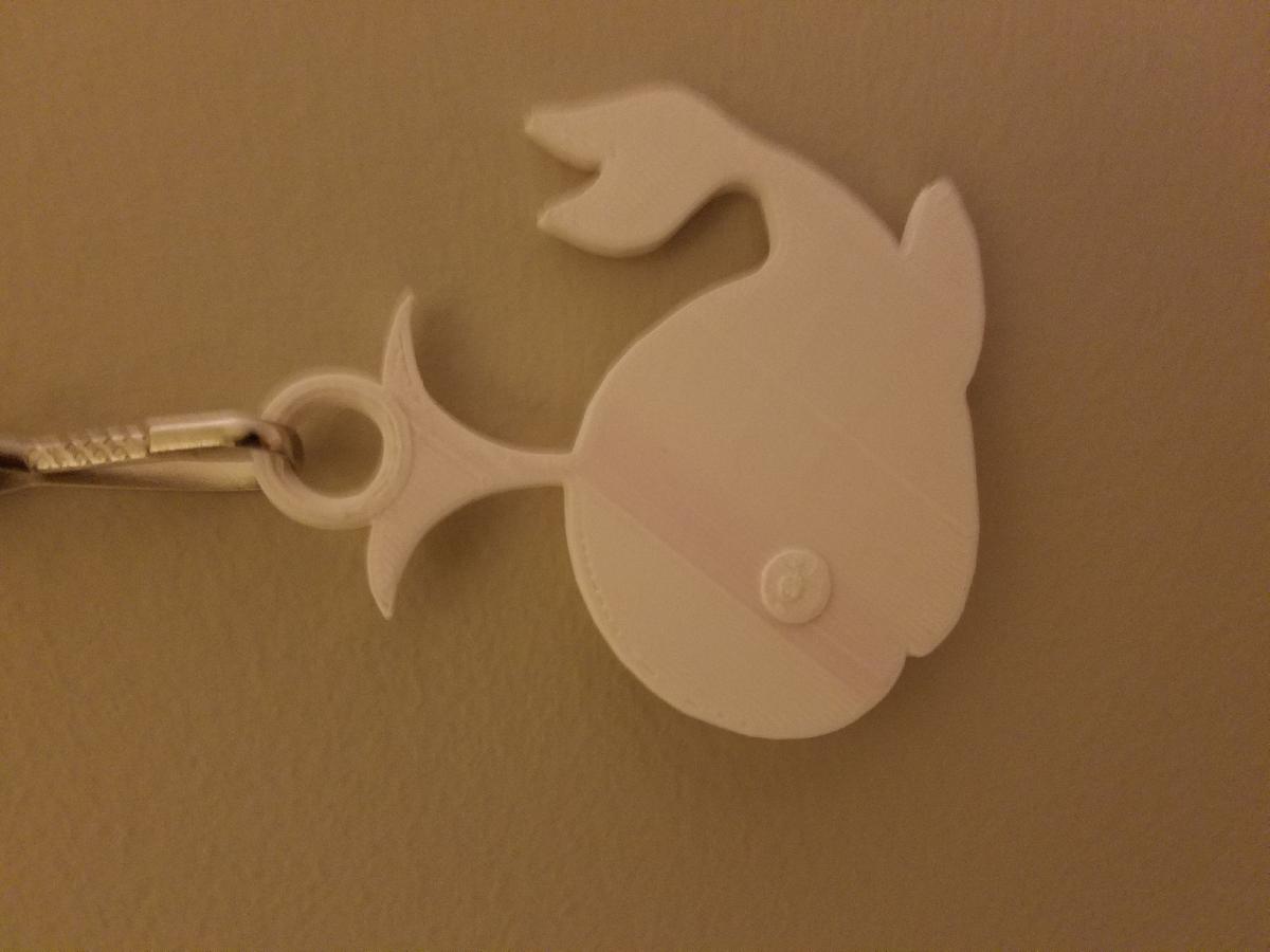 Chaveiro de Emojis de Baleia