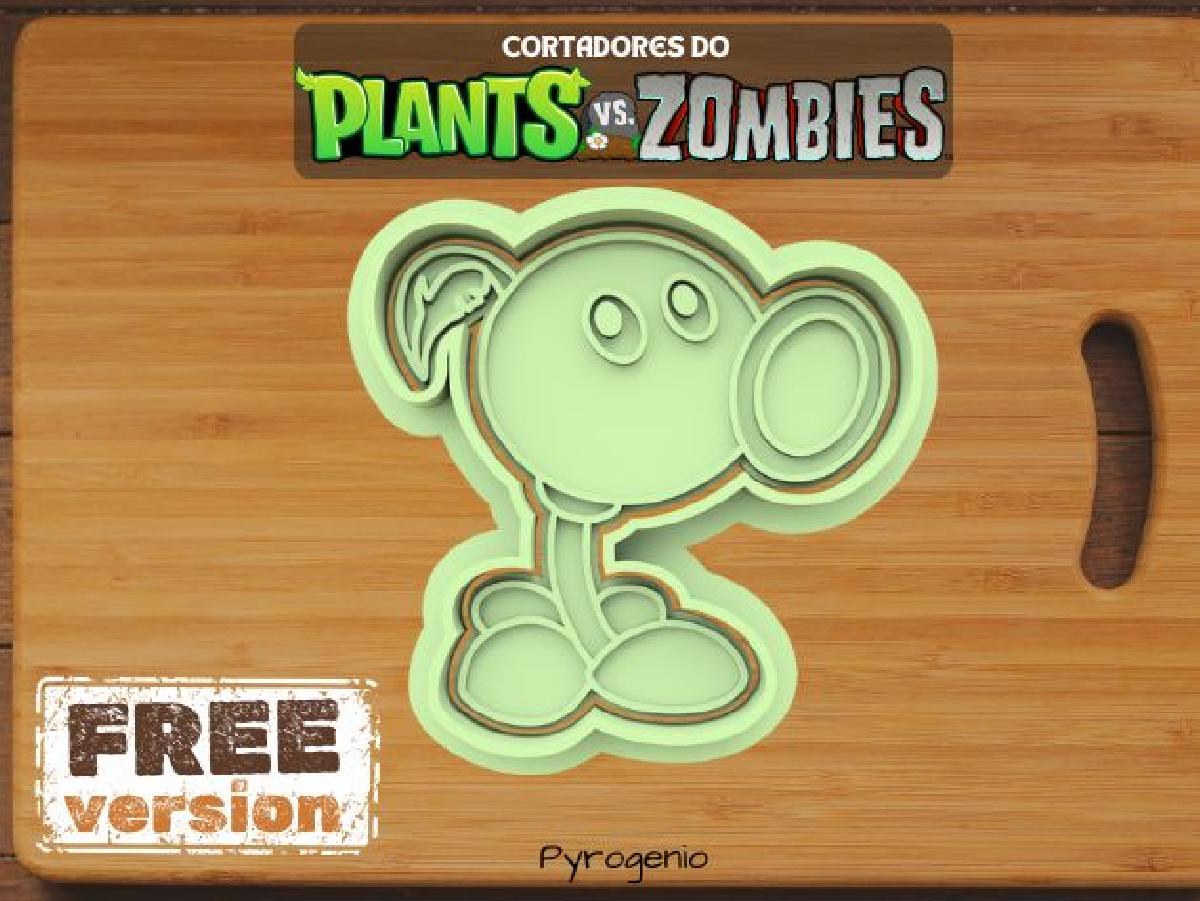 Cortador de Biscoitos do Ervilha do Plants vs. Zombies