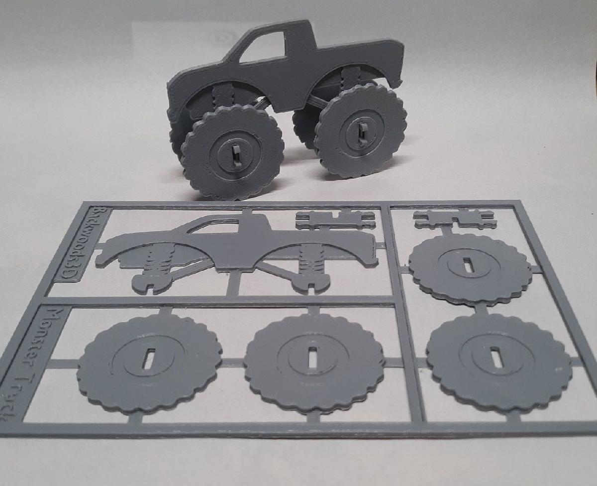Cartao do Kit de Monster Truck