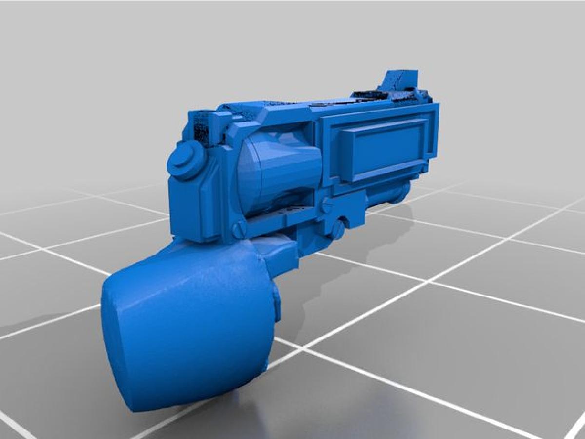 Pistola de percussao padrao Monarch para 40k prime bois