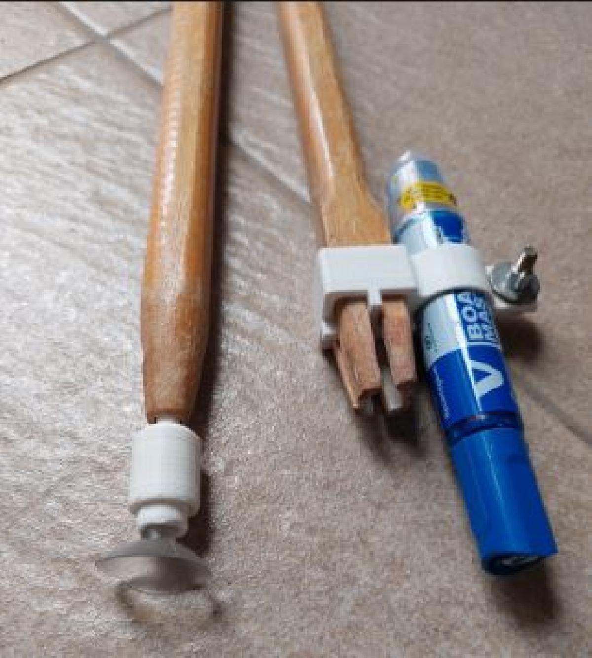 Chalk Compass Adapter for Pen