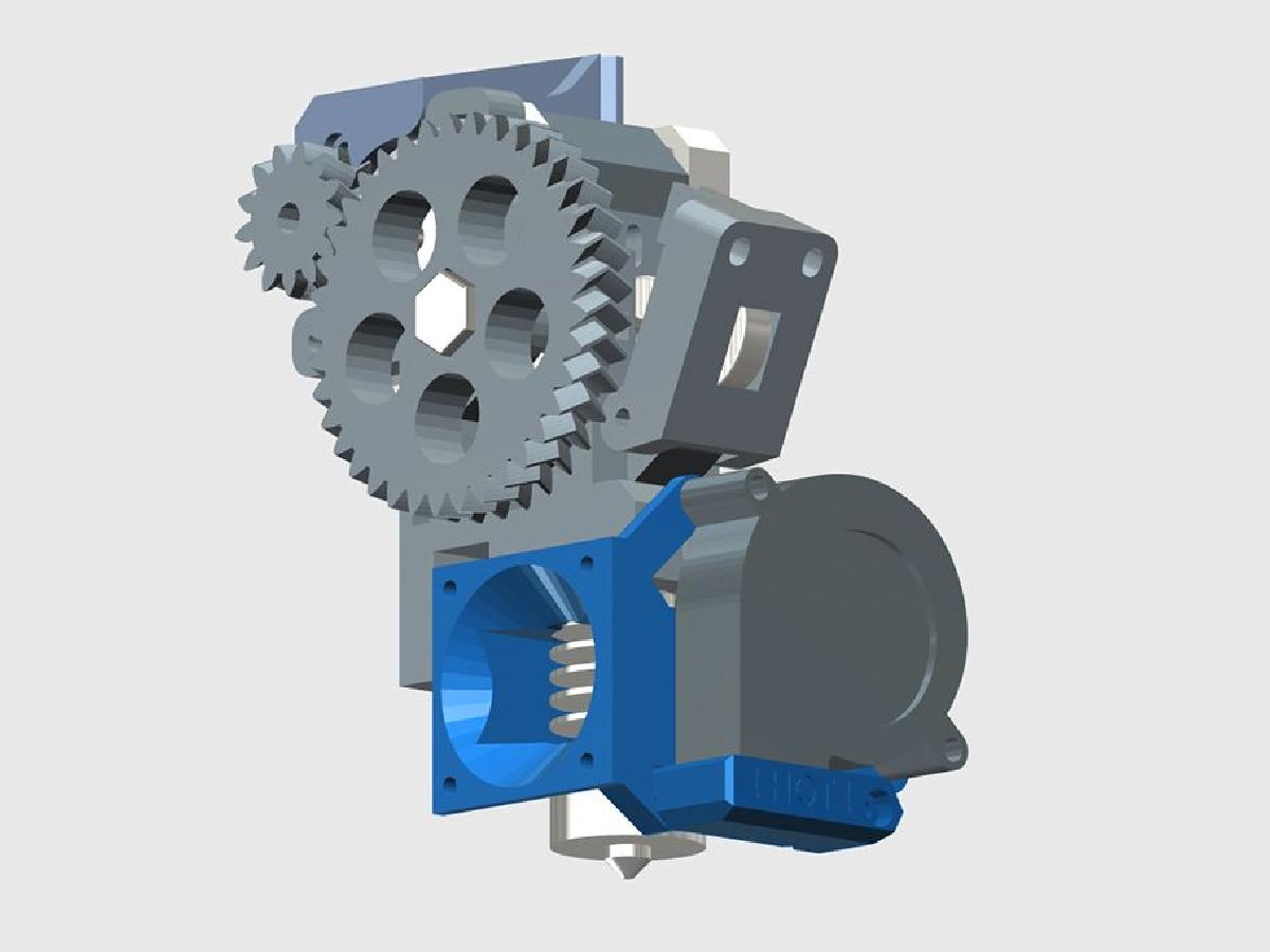 Cooler Argento v6 com Ventoinha de Camada Prusa i3 MK2