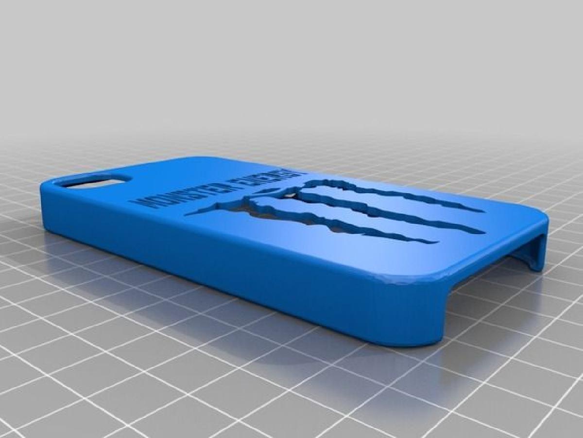 Capa para Iphone 4 Monster Energy