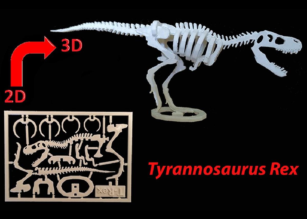Cartao do Kit T Rex