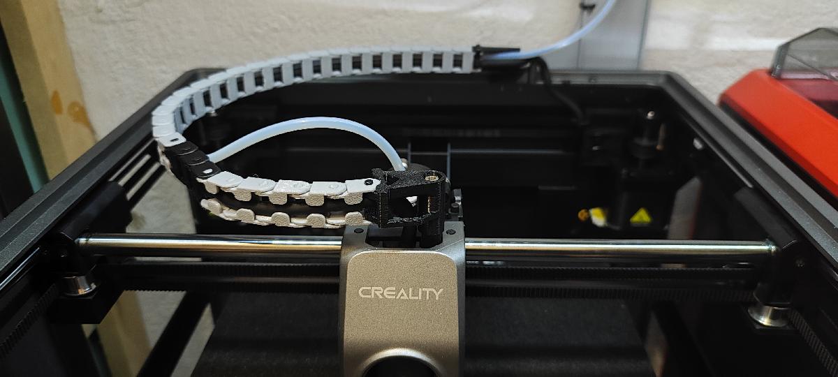 Corrente de cabo do canal Creality K1 SE