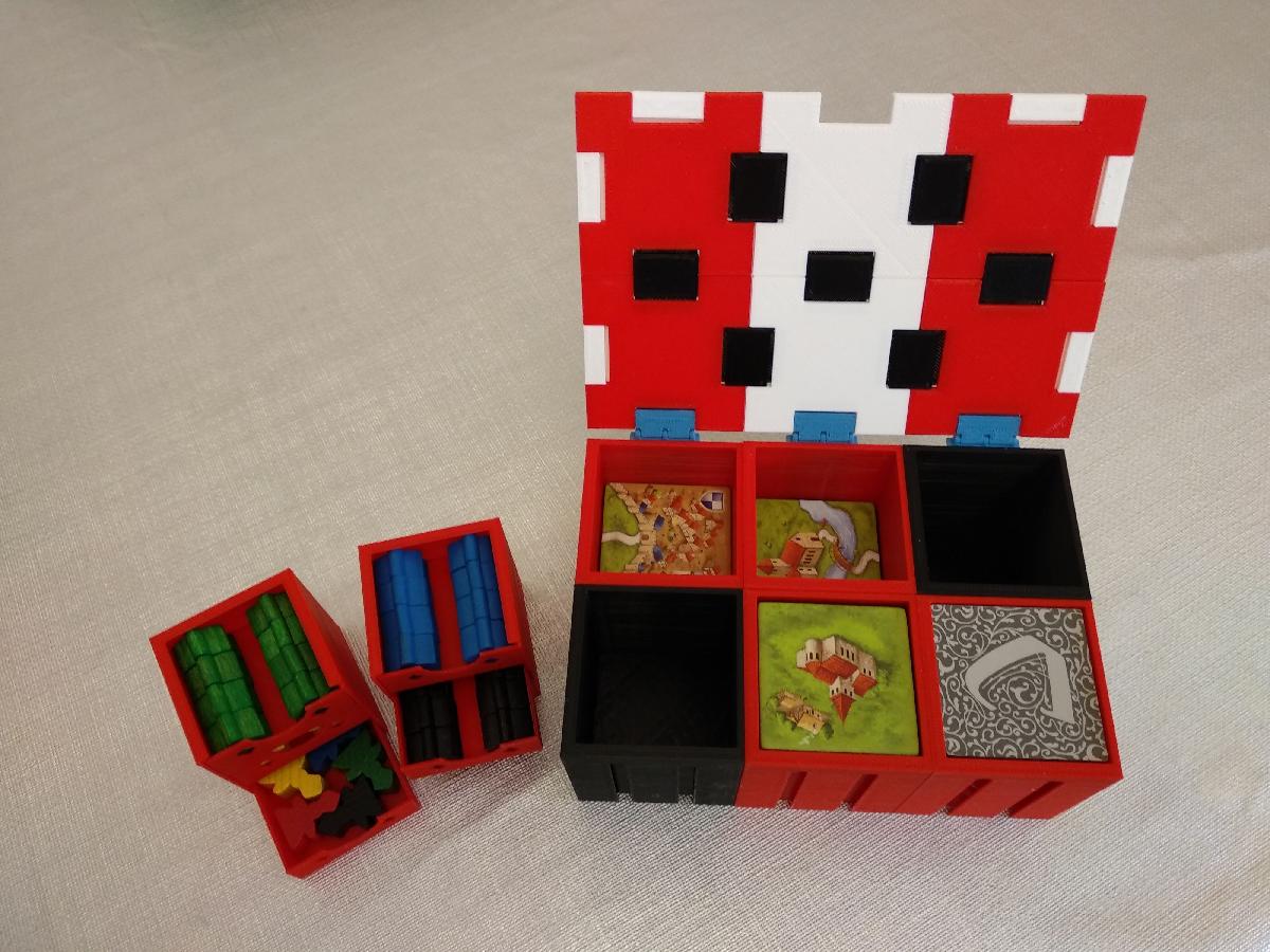 Caixa modular para Carcassonne