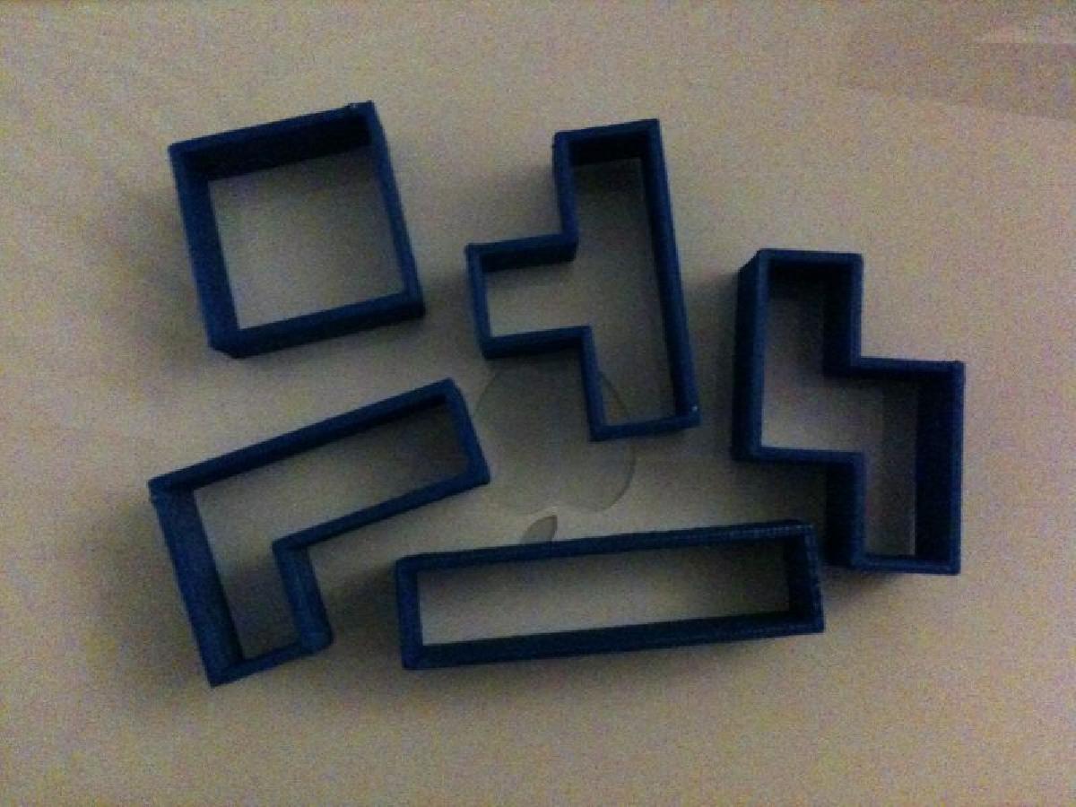 Cortadores de biscoito Tetris