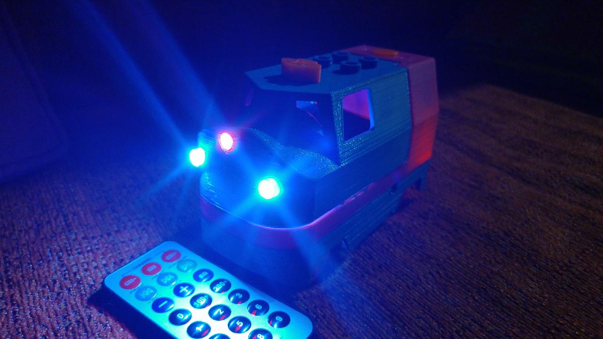 Trem Lego Duplo Motorizado controlado por Infravermelhos