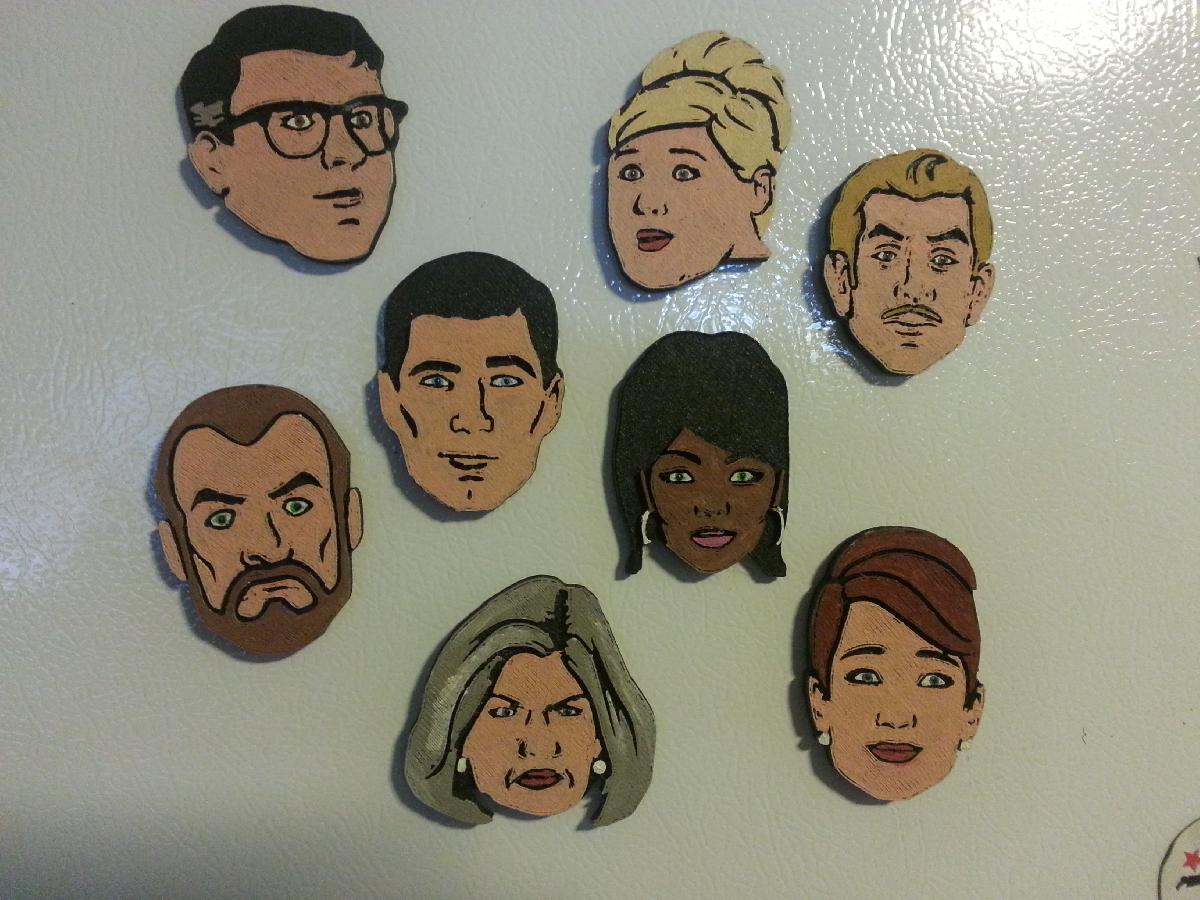 Personagens de Archer