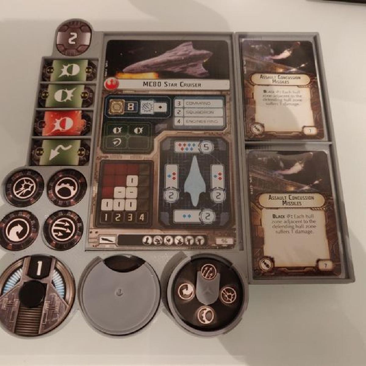 Paineis de navios do Star Wars Armada   conectaveis