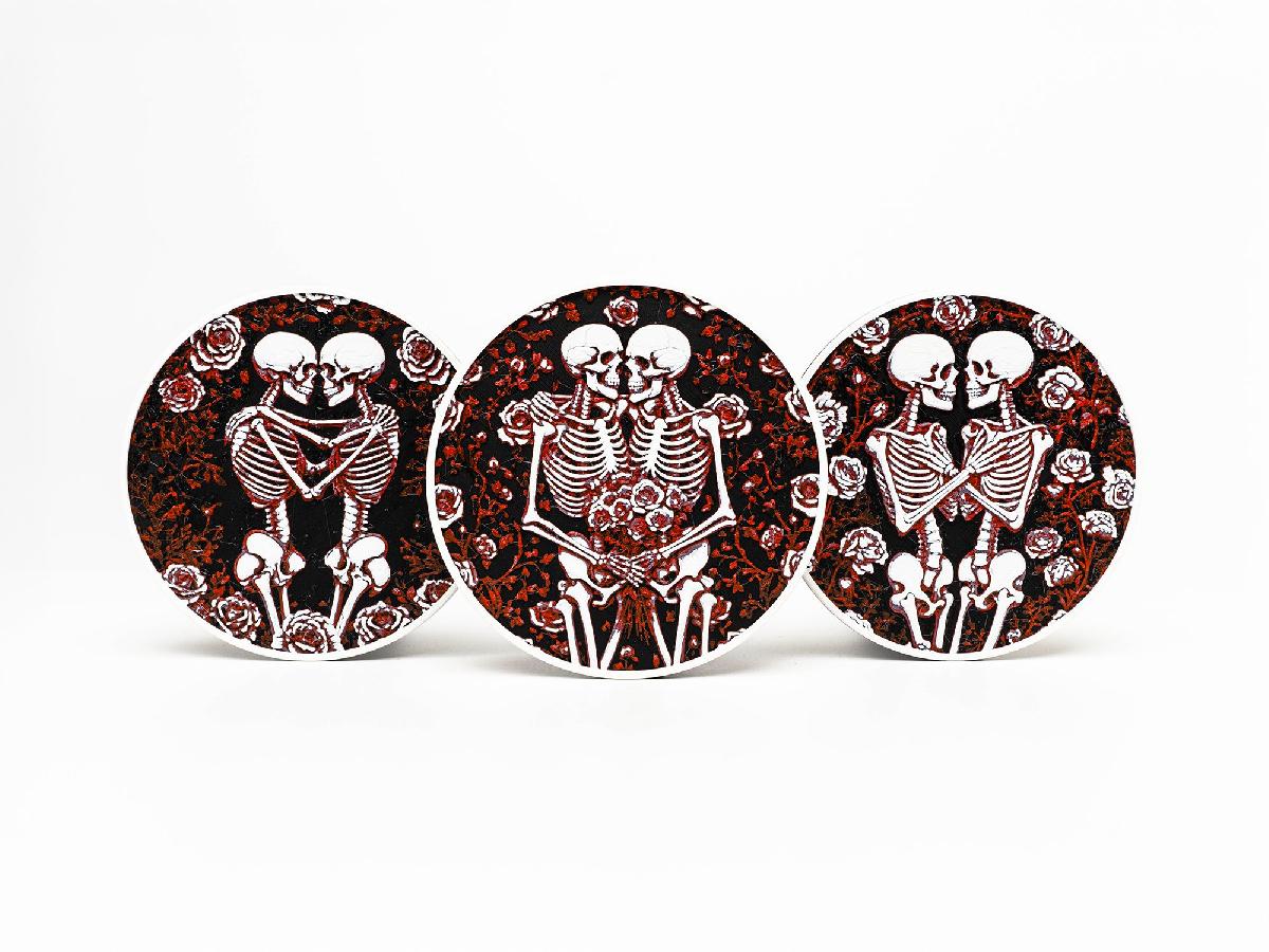 Baldosas de Romance Esqueleticas