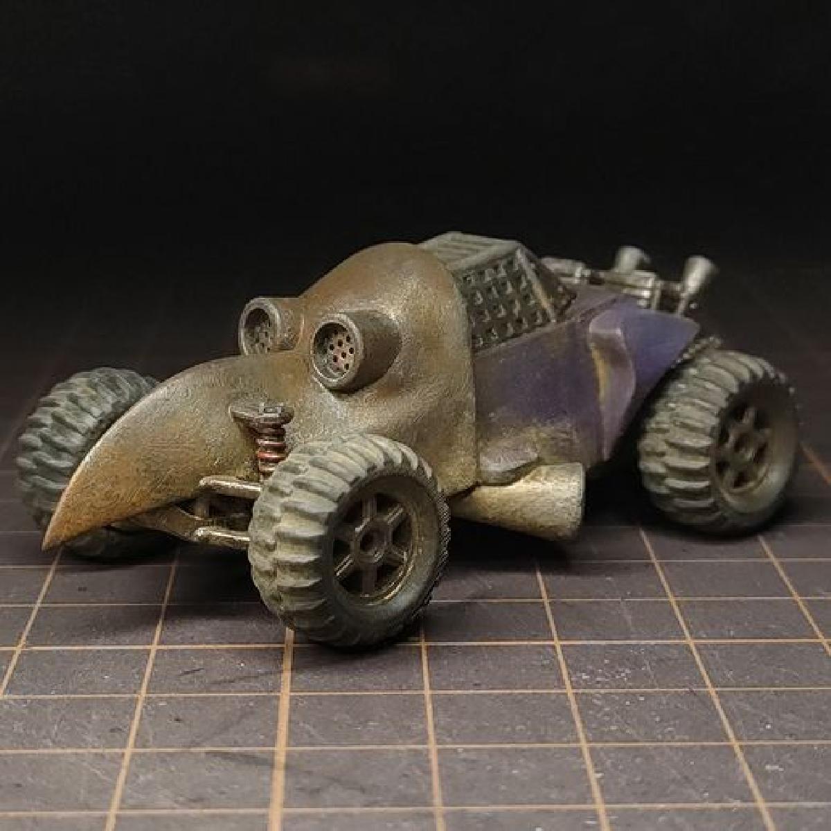 Movel de Medico da Peste para Gaslands ou RPGs de Mesa