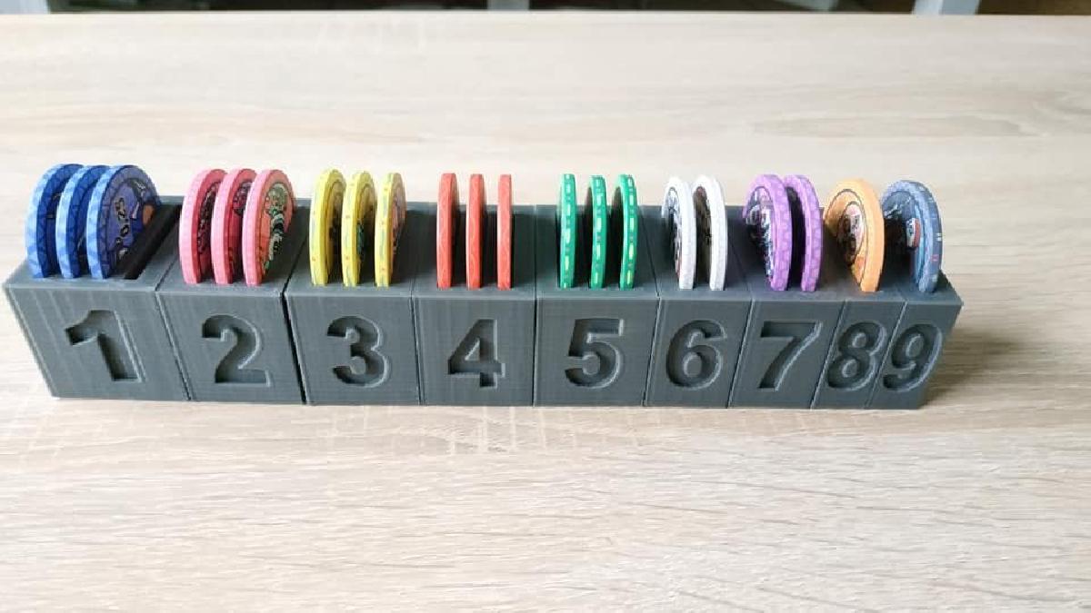 Rastreador de Feiticos (para fichas de poker) // Locais de feiticos (para fichas de poker)