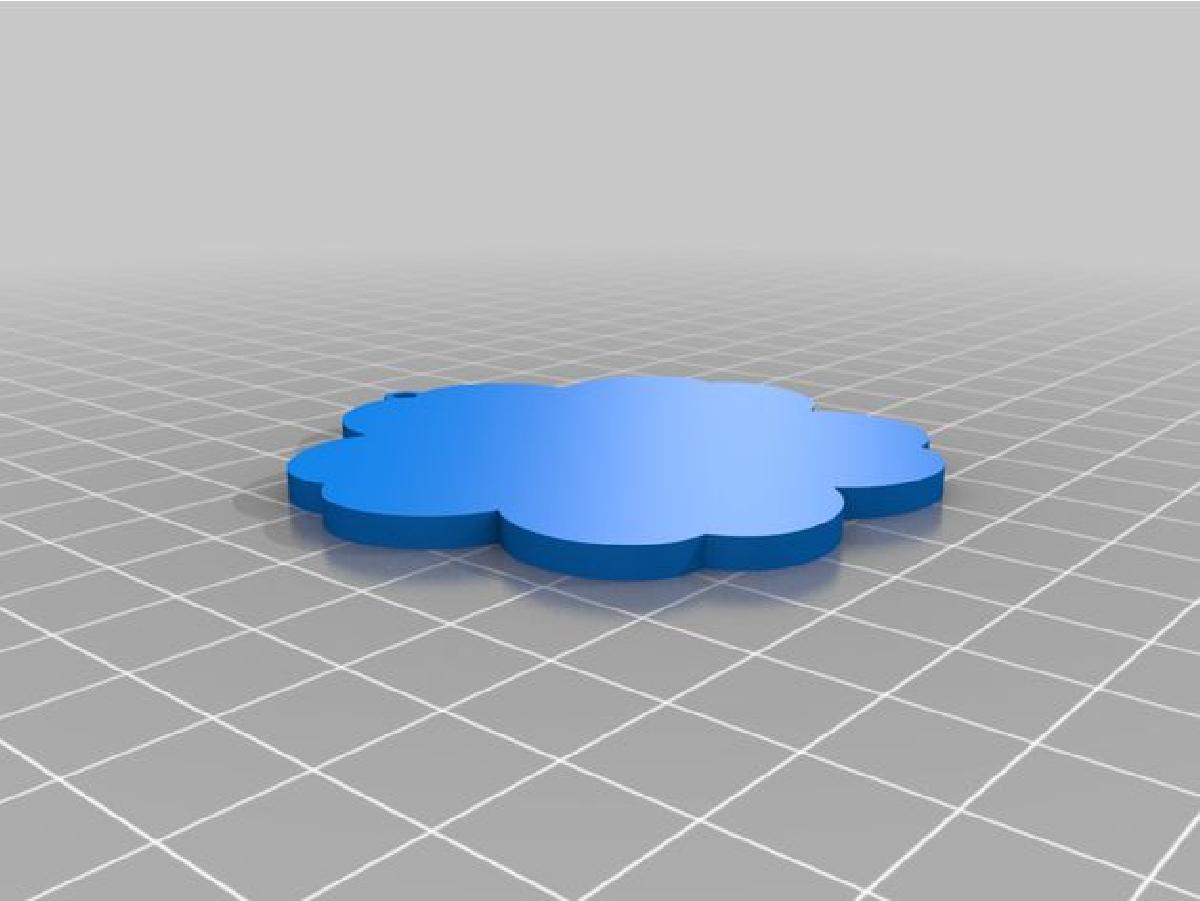 Chaveiro de trevo de cinco folhas Black Clover v1