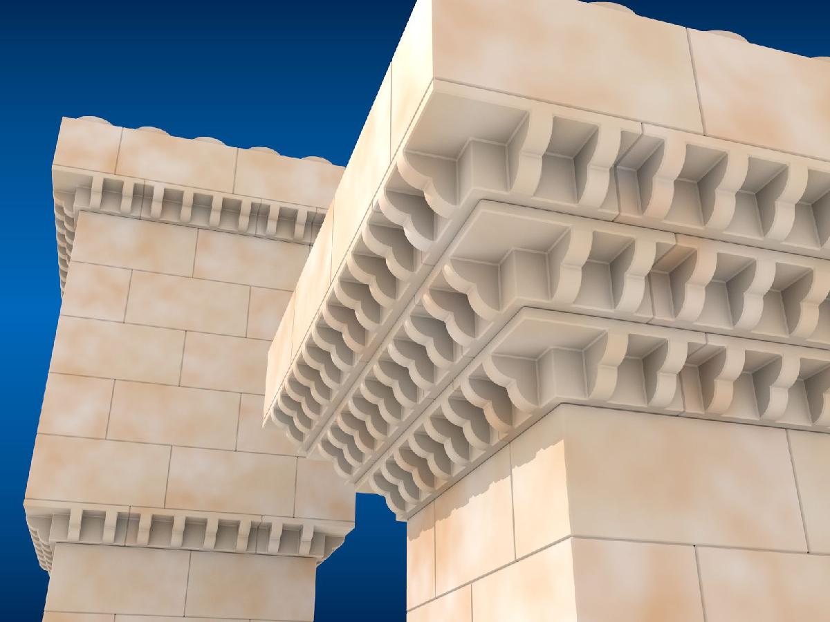 Exin Castelos   Cornijas de meia altura