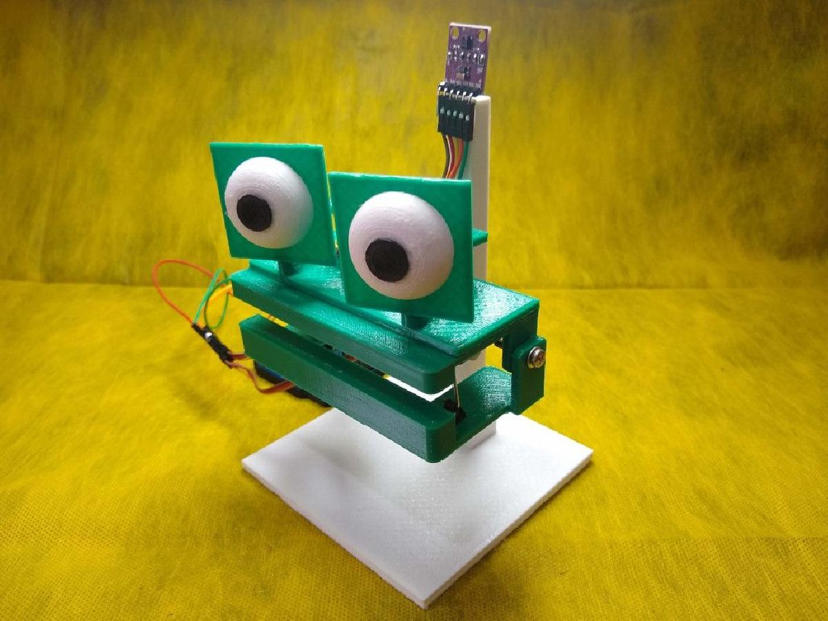 Ra   Meu primeiro Animatronico (Sapuino)