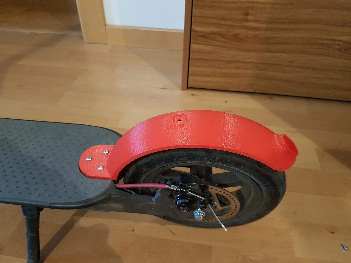 Guardabarros traseiro / Rear mudguard Xiaomi Mijia M365