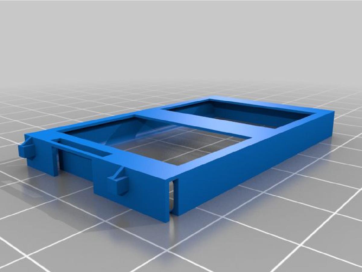 Suporte DIY para bateria de GBA SP