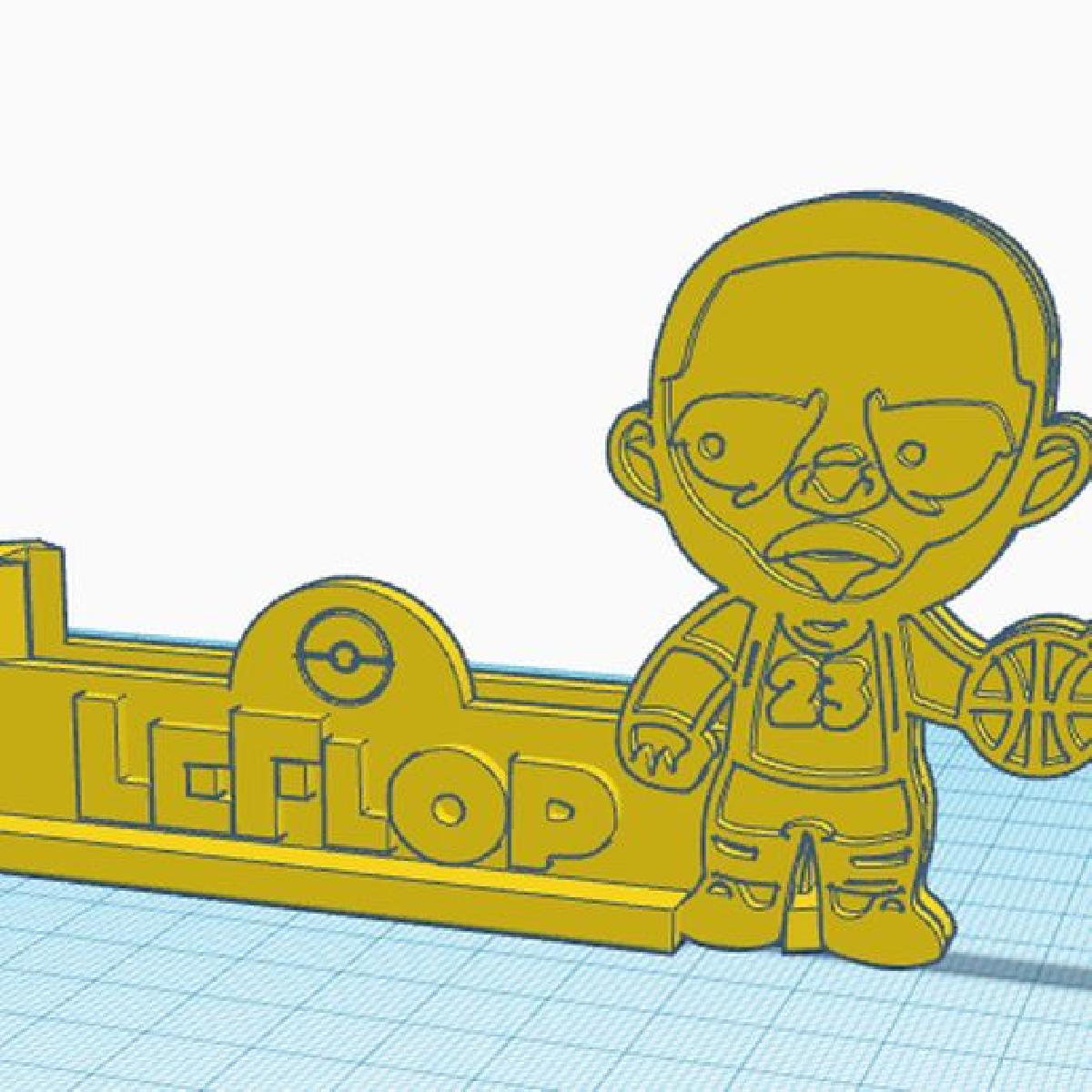 Suporte para exibicao de card do Lebron James