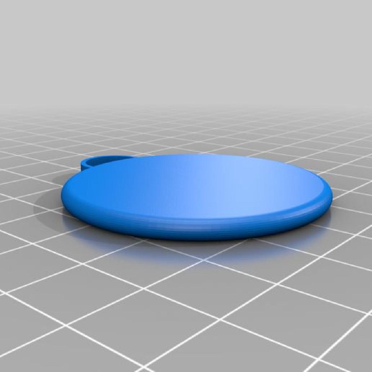 Modelo Basico de Chaveiro em Branco