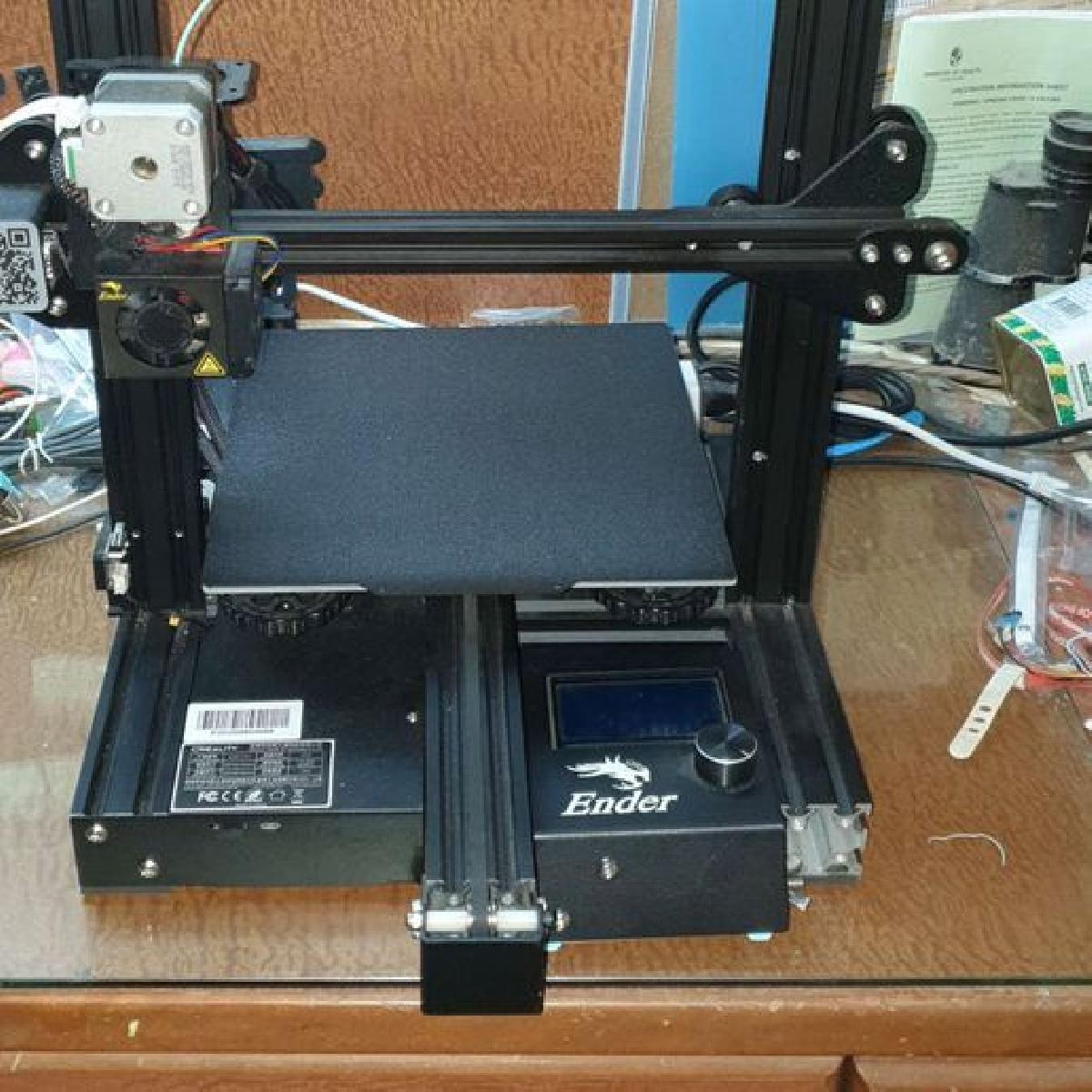 Pecas de reposicionamento de LCD de baixo perfil para Ender 3 Pro