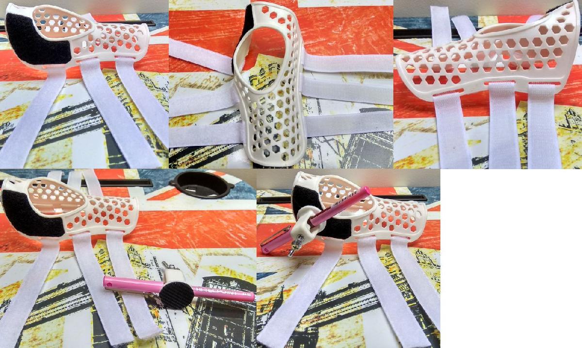 Adaptador de Braco de Pulso e Suporte para Escritura