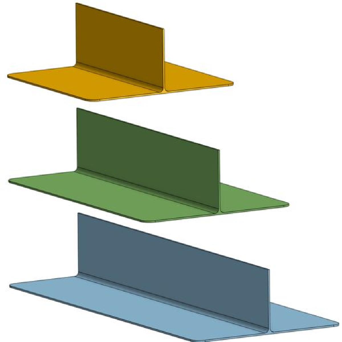 Separador de Caixa de Painel Furado