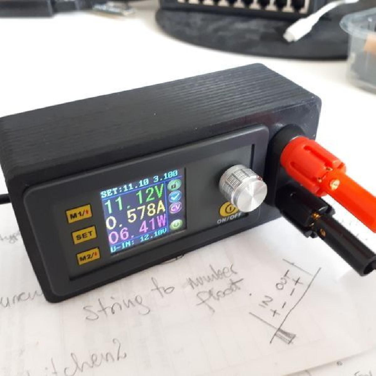 Caso para o modulo de fonte de alimentacao DP50V5A