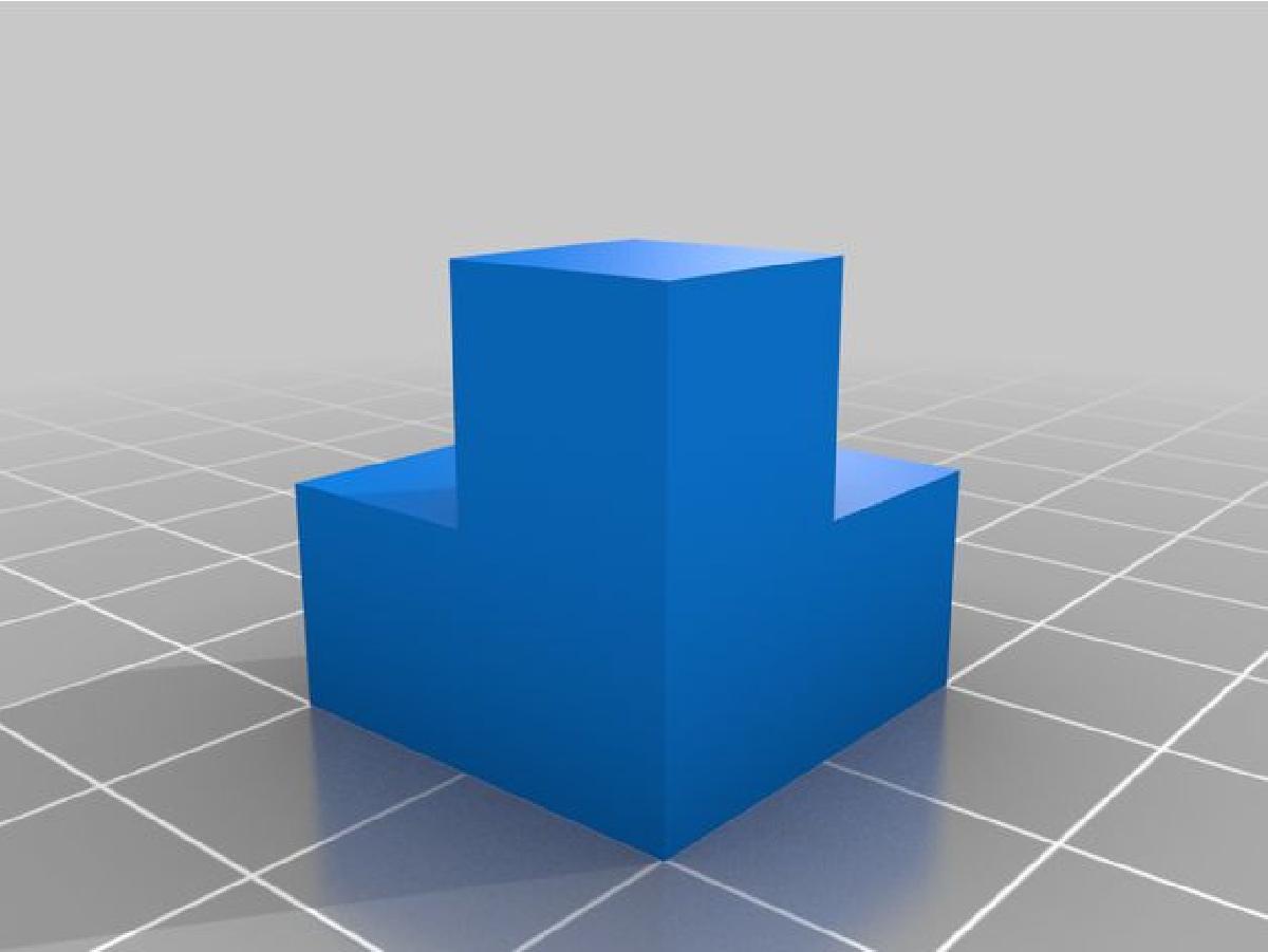 cubos em forma de L
