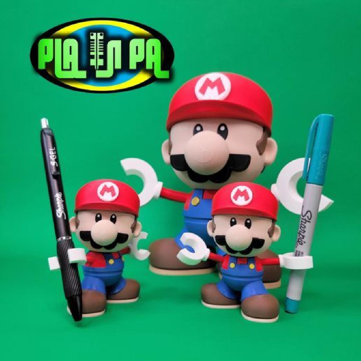 Articulando Toy Mini Mario multi parte