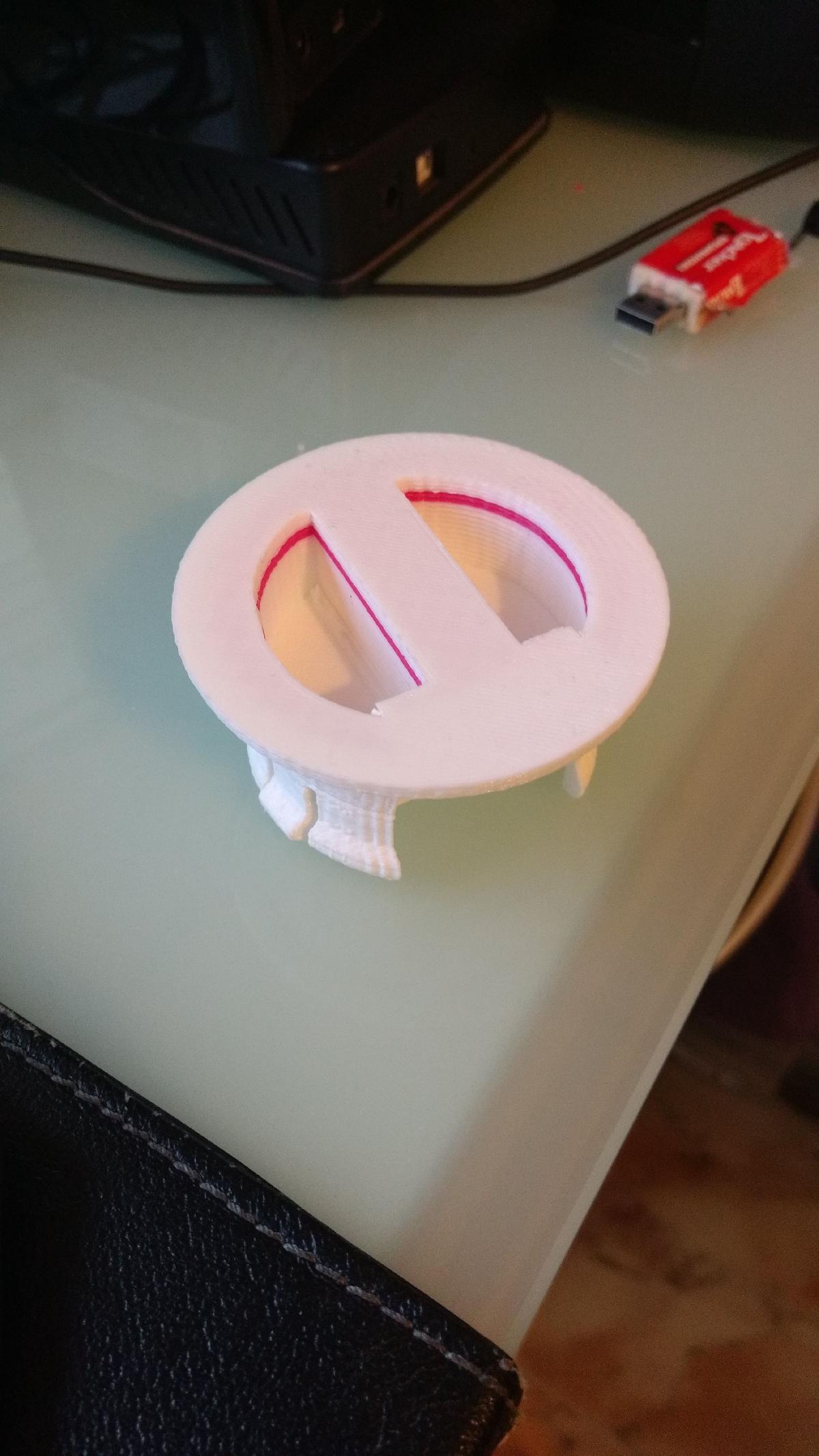 tampa de jarra de cristal