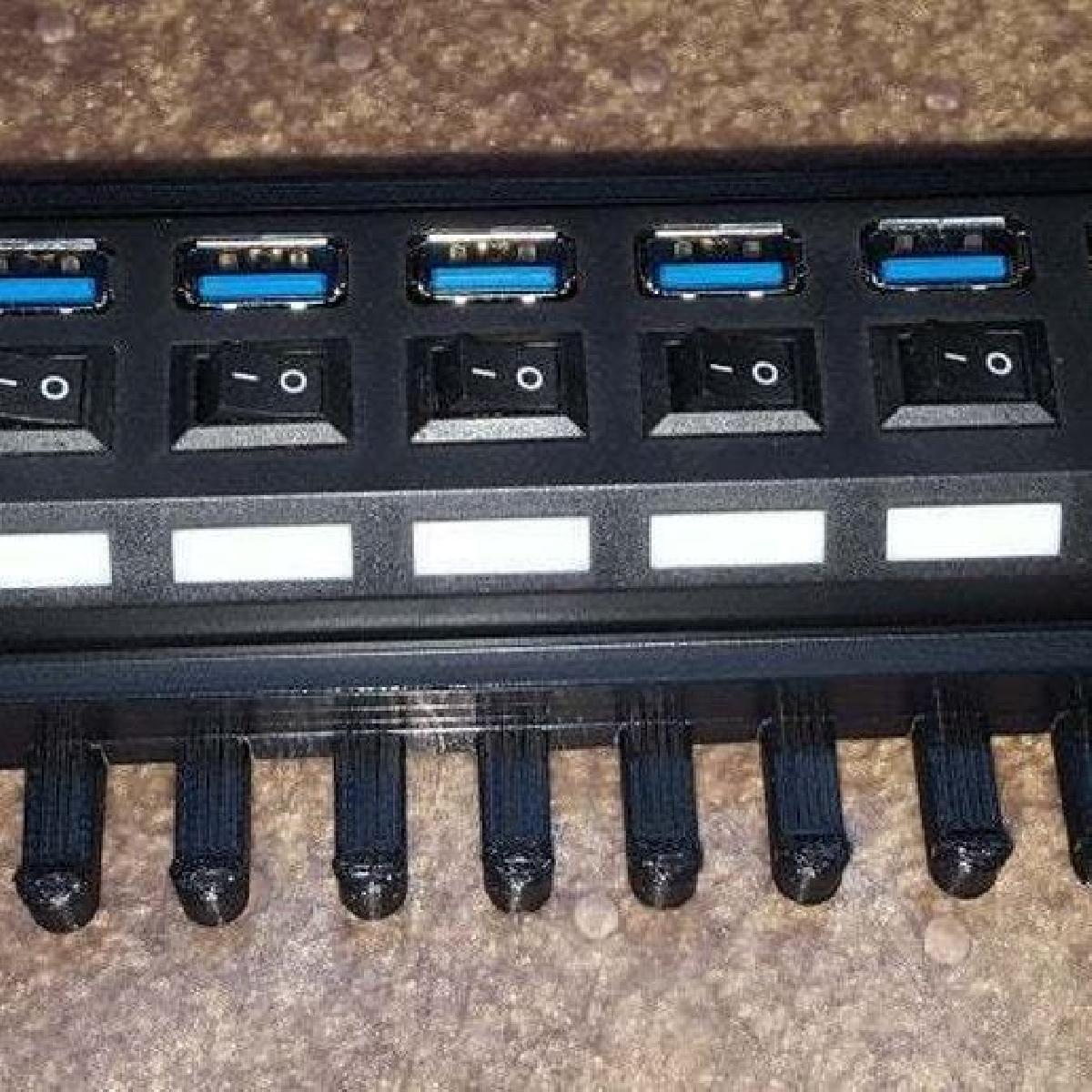 suporte para hub USB de 7 portas