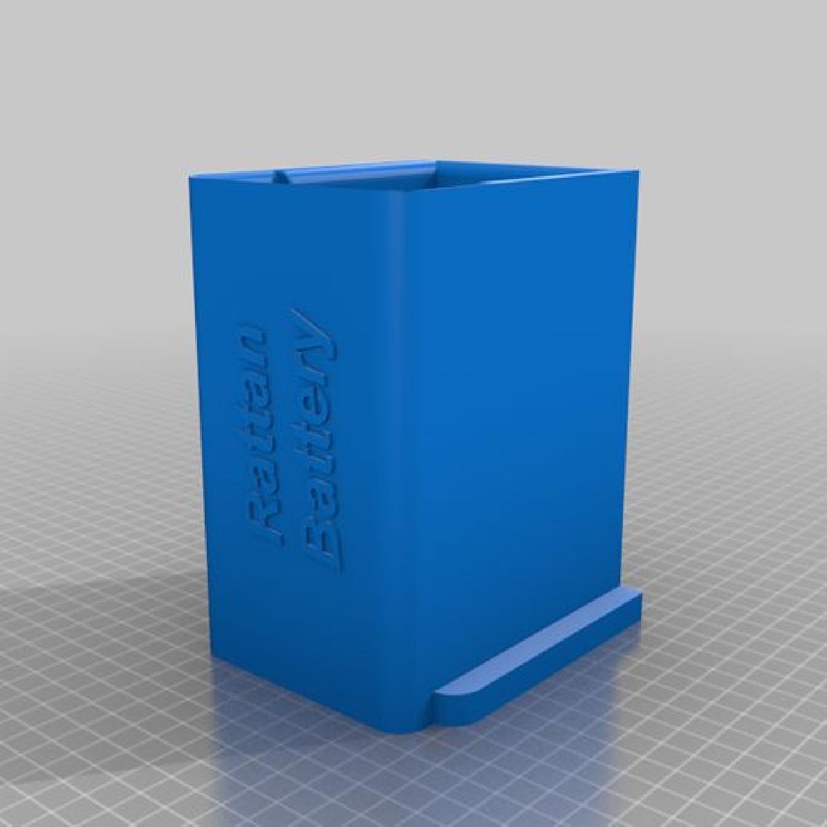 Suporte de Bateria de Rattan