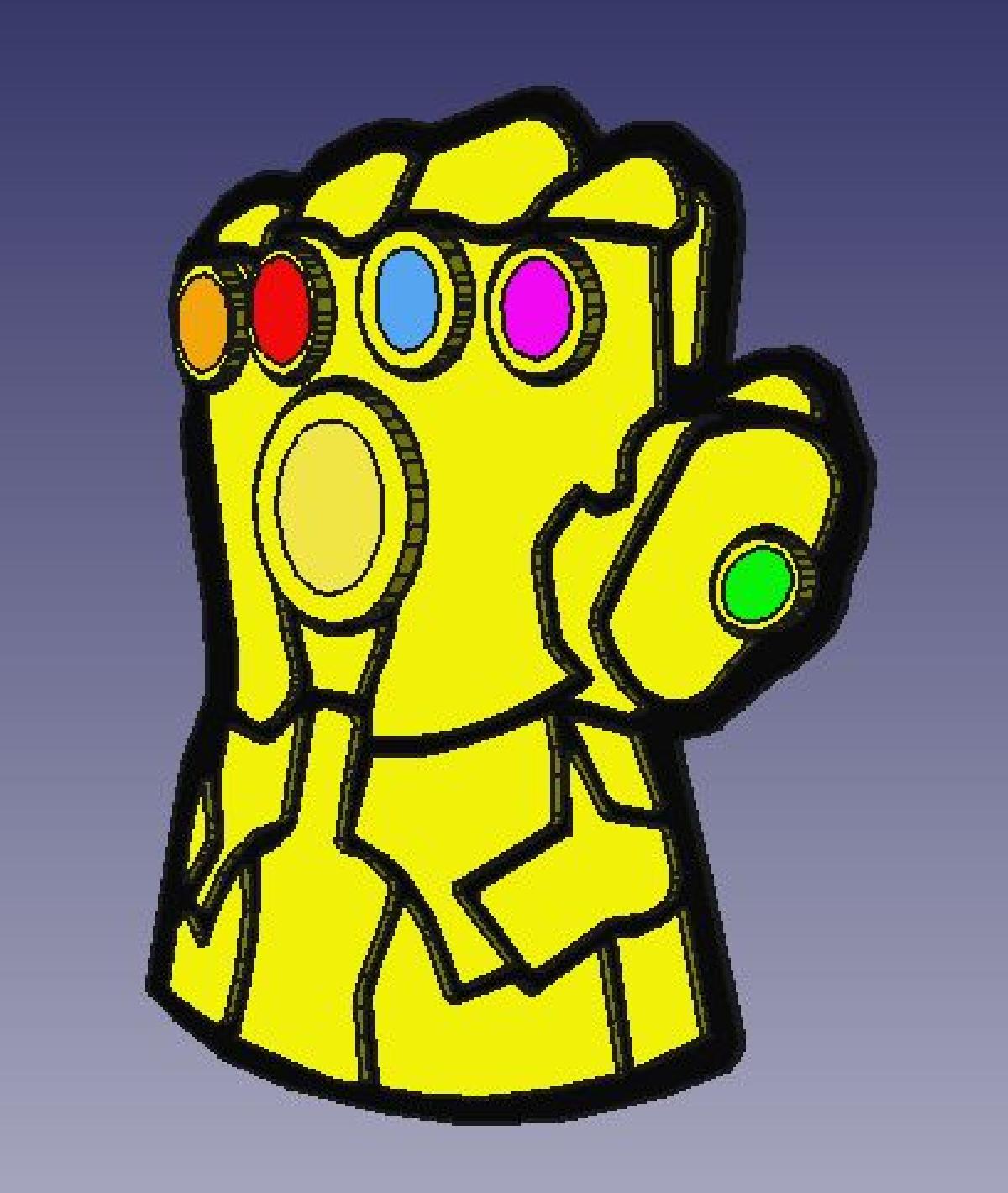 Guantelete infinito Thanos Kimiobox / Chemobox