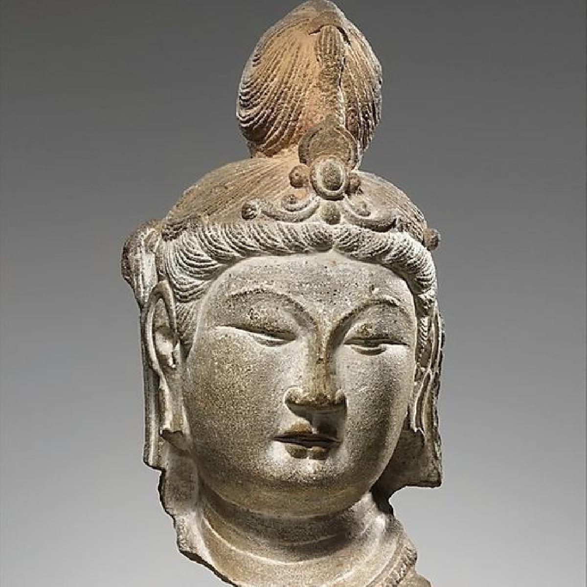 Cabeca de um Bodhisattva