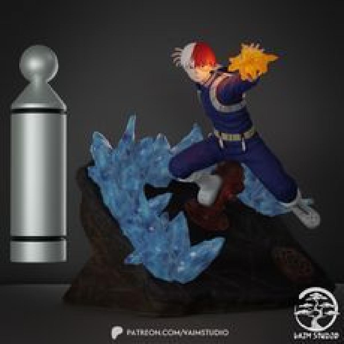 Capsule STL Gratuita Todoroki Shoto