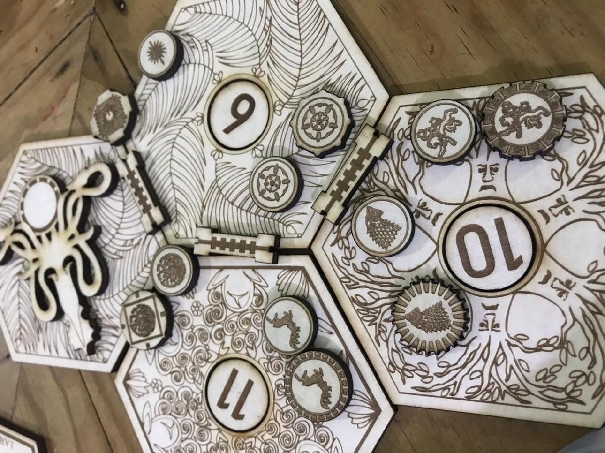 CATAN inspirado em Game of Thrones