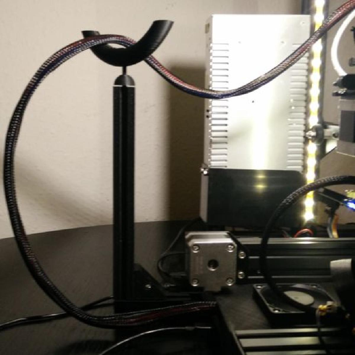  coluna traseira para Ender 3 com caixa de eletronicos traseira